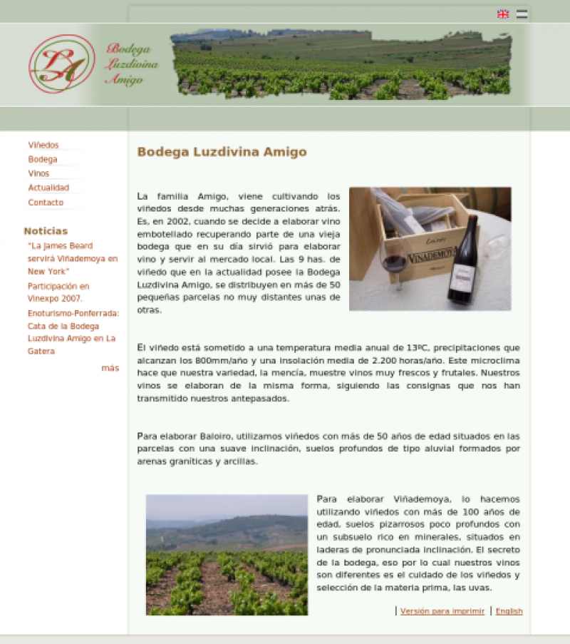 Bodega Luzdivina Amigo - Screenshot